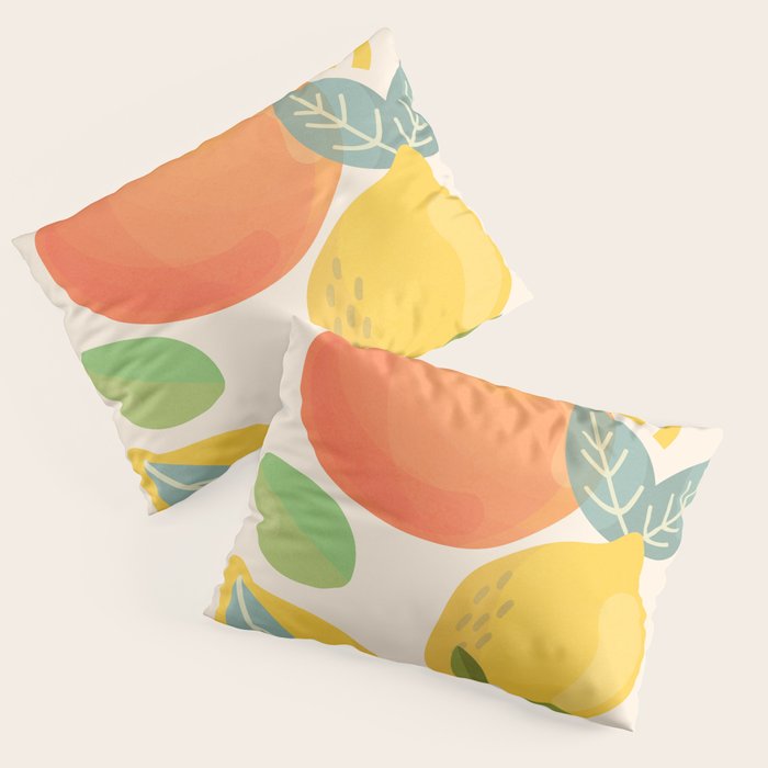 Citrus Fruits Pillow Sham Gallery Image 3