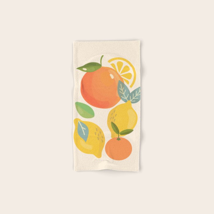 Citrus Fruits Bath Towel Gallery Image 1