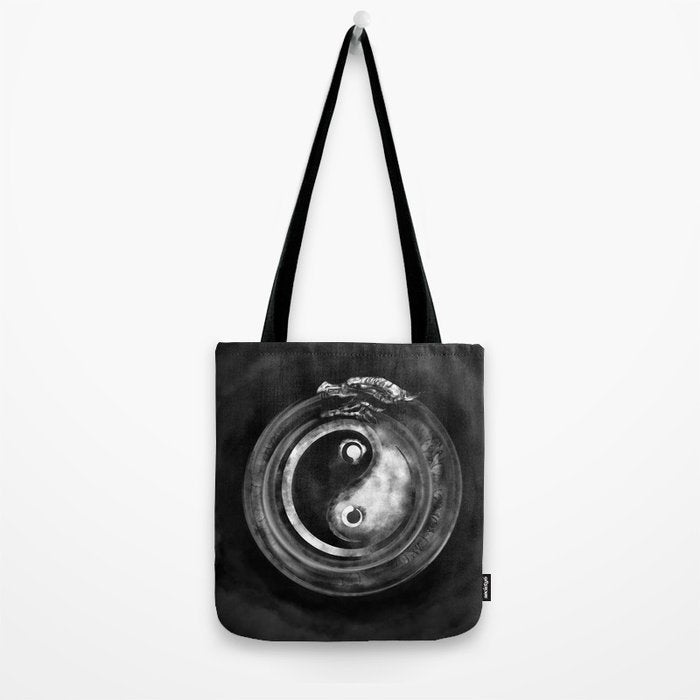 Ouroboros Yin - Yang  Tote Bag Gallery Image 2