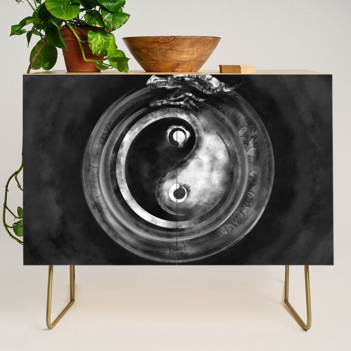 Ouroboros Yin - Yang  Credenza Gallery Image 1