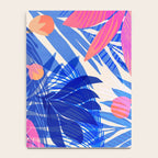 Breezy Tropics Blue Floral Design Notebook Gallery Image 4