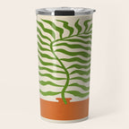 Wild Leaves II: Matisse Edition Travel Mug Gallery Image 1