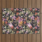 Dark Meadow Magic Outdoor Rug Gallery Image 1