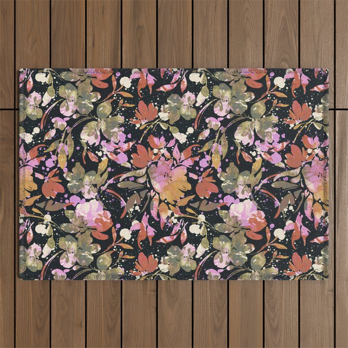 Dark Meadow Magic Outdoor Rug Gallery Image 1