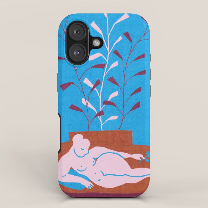 Sprigs in Low Vase iPhone Case Gallery Image 1