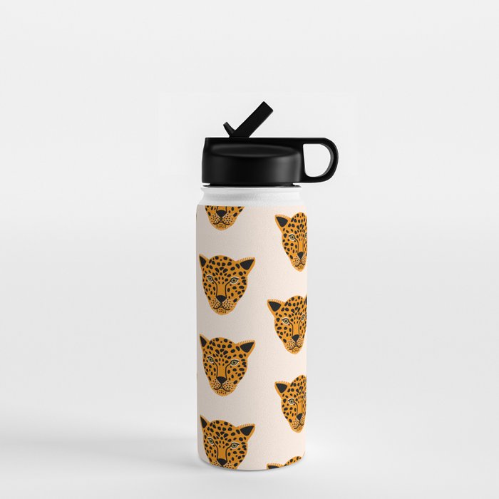 Cheetah - Animal Print  Water Bottle Gallery Image 1