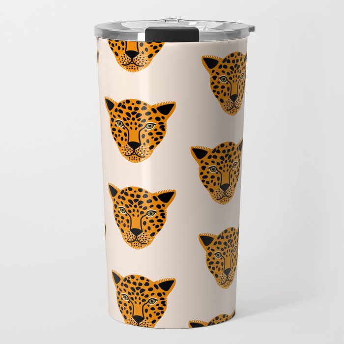 Cheetah - Animal Print  Travel Mug Gallery Image 1