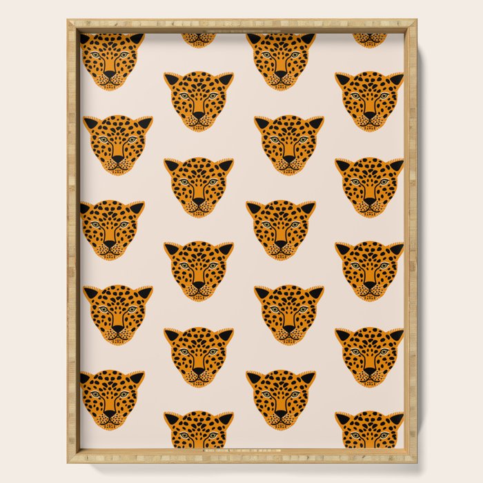 Cheetah - Animal Print  Serving Tray Gallery Image 1