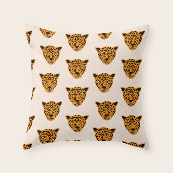 Cheetah - Animal Print  Throw Pillow Gallery Image 6