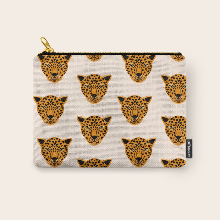 Cheetah - Animal Print  Carry All Pouch Gallery Image 1