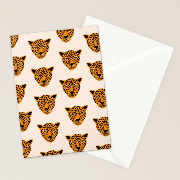 Cheetah - Animal Print  Stationery Card Gallery Image 2