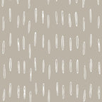 Boho Prints, Raindrops, Beige, Minimalism, Abstract Art Coffee Mug Gallery Image 2