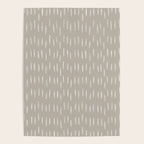 Boho Prints, Raindrops, Beige, Minimalism, Abstract Art Poster Gallery Image 4