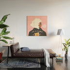 She is Fierce Pink Wood Wall Art Gallery Image 2