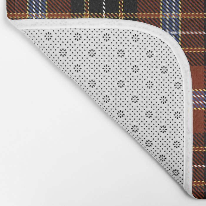 midge's tartan 4 Bath Mat Gallery Image 2