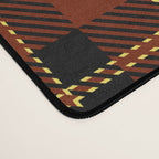 midge's tartan 4 Desk Mat Gallery Image 4