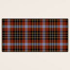 midge's tartan 4 Desk Mat Gallery Image 3