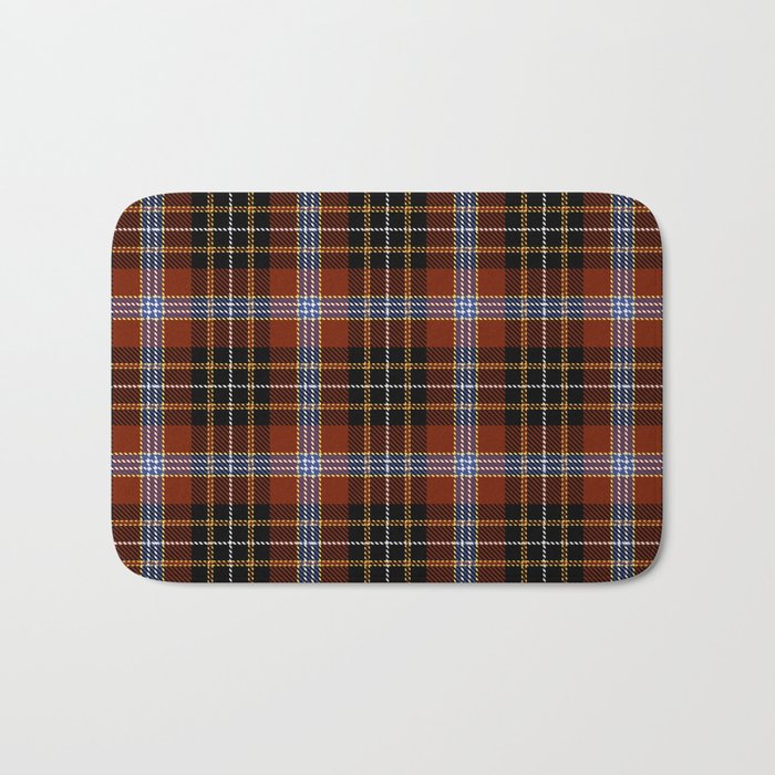 midge's tartan 4 Bath Mat Gallery Image 1
