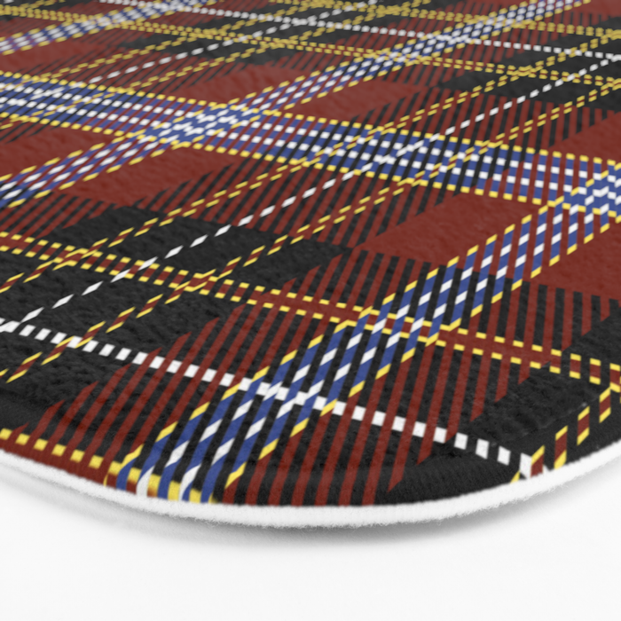 midge's tartan 4 Bath Mat Gallery Image 3