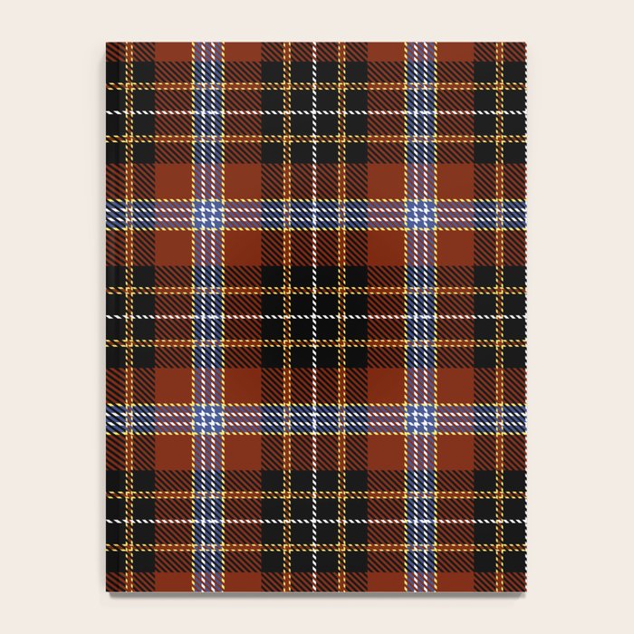 midge's tartan 4 Notebook Gallery Image 4