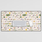 Pressed Florals Desk Mat Gallery Image 1