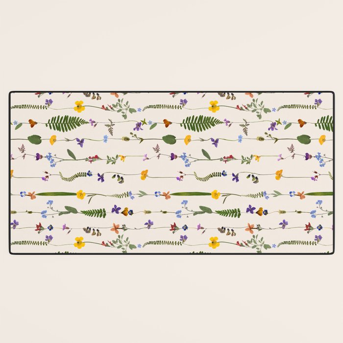 Pressed Florals Desk Mat Gallery Image 3