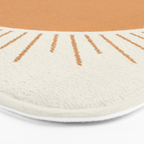 Sun Ray Mid-century Bath Mat Gallery Image 3