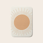 Sun Ray Mid-century Bath Mat Gallery Image 1
