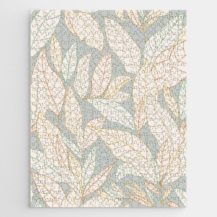 Leaves and lines I Jigsaw Puzzle Gallery Image 1