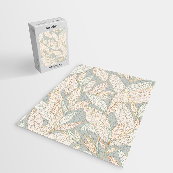 Leaves and lines I Jigsaw Puzzle Gallery Image 2