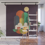 Elephant walk Wall Mural Gallery Image 1