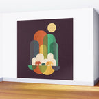 Elephant walk Wall Mural Gallery Image 2