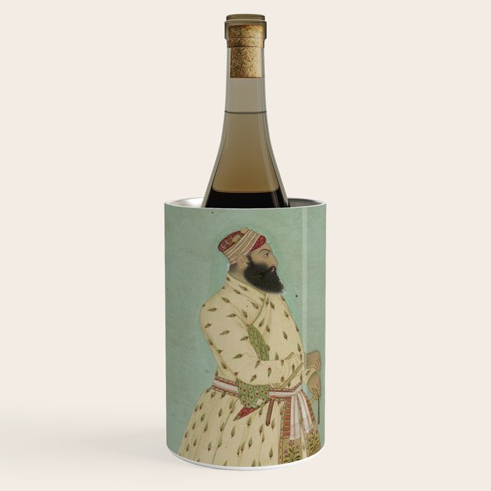 Mughal Indian Painting Illustration Wine Chiller Gallery Image 1