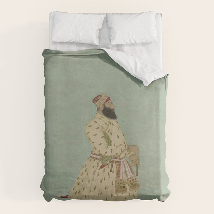 Mughal Indian Painting Illustration Duvet Cover Gallery Image 6