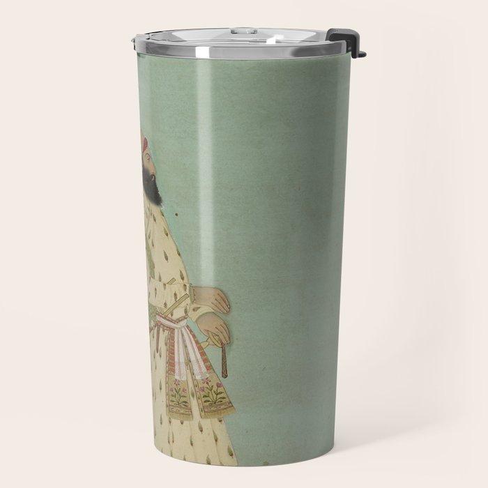 Mughal Indian Painting Illustration Travel Mug Gallery Image 2