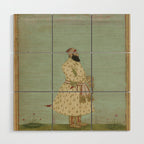 Mughal Indian Painting Illustration Wood Wall Art Gallery Image 1