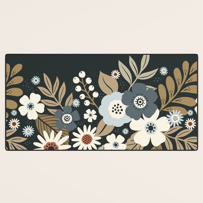 Fall Floral Botanicals Desk Mat Gallery Image 3
