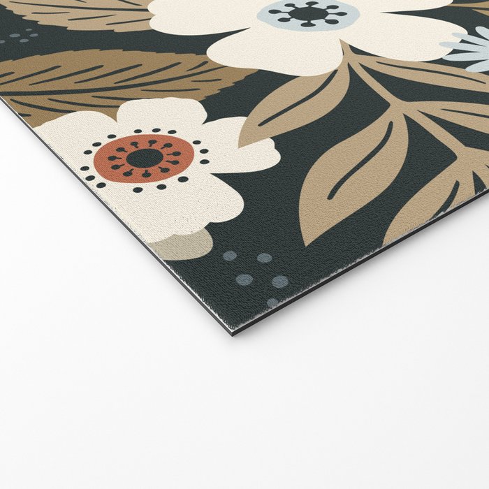 Fall Floral Botanicals Welcome Mat Gallery Image 2