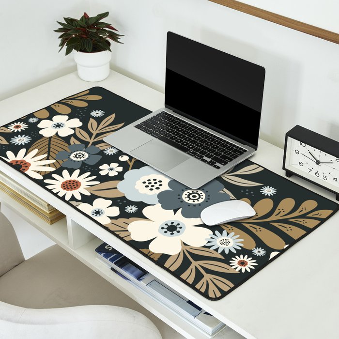 Fall Floral Botanicals Desk Mat Gallery Image 2