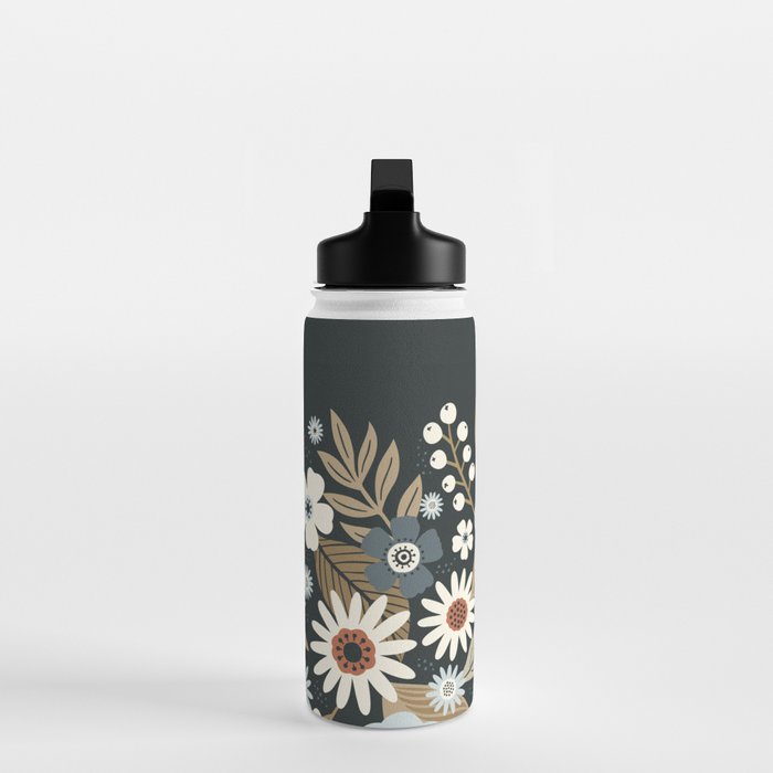 Fall Floral Botanicals Water Bottle Gallery Image 3
