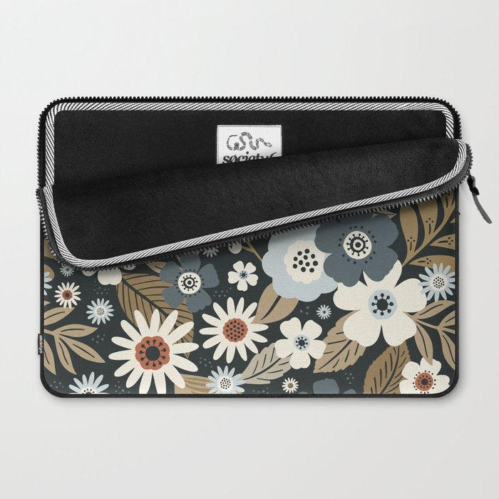 Fall Floral Botanicals Laptop Sleeve Gallery Image 2