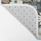 Fall Floral Botanicals Bath Mat Gallery Image 2