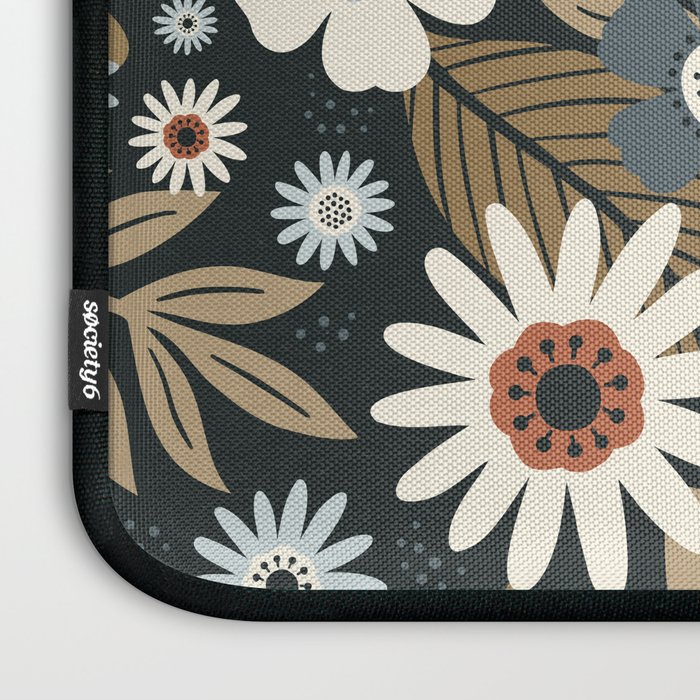 Fall Floral Botanicals Laptop Sleeve Gallery Image 3