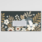 Fall Floral Botanicals Desk Mat Gallery Image 1