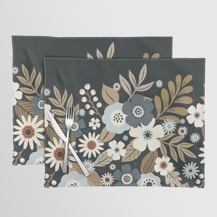 Fall Floral Botanicals Placemat Gallery Image 1