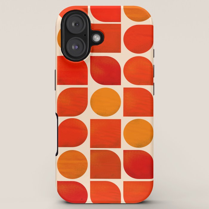 Fun Geometry - Mid-century abstract iPhone Case Gallery Image 5