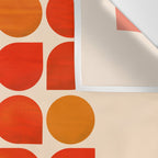 Fun Geometry - Mid-century abstract Wall Tapestry Gallery Image 3