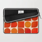 Fun Geometry - Mid-century abstract Laptop Sleeve Gallery Image 2