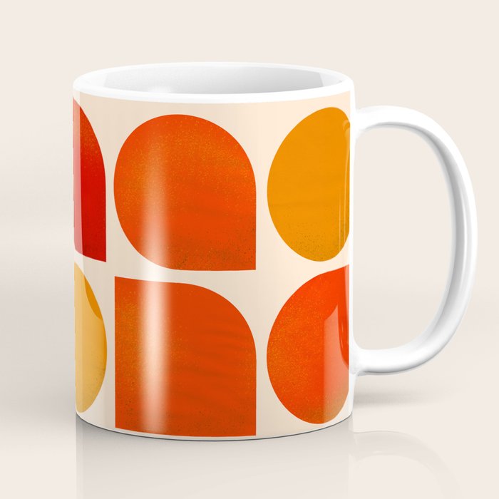 Fun Geometry - Mid-century abstract Coffee Mug Gallery Image 1