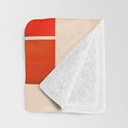 Fun Geometry - Mid-century abstract Throw Blanket Gallery Image 3